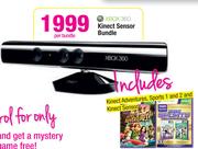 XBox 360 Kinect Sensor Bundle-Per Bundle