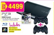 PS3 500GB Console