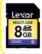 Lexar 16GB SDHC Class 6