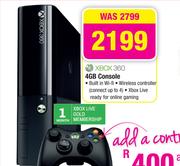 XBox 360 4GB Console