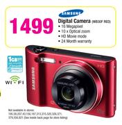Samsung Digital Camera (WB30F Red)