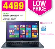 Acer Intel Dual Core Notebook E1530