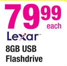Lexar 8GB USB Flash Drive