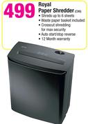 Royal Paper Shredder CX6
