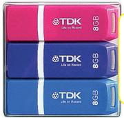 TDK 8GB Triple Pack USB