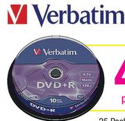 Verbatim 10 Pack DVD+R Spindle