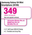 Samsung Galaxy S4 Mini Smartphone i9190-On Smart M