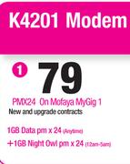 K4201 Modem-On Mofaya My Gig 1