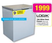 Logik 194Ltr White Chest Freezer CF210 L-W