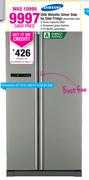 Samsung 550Ltr Metallic Silver Side By Side Fridge RSA1NTMG1/XFA