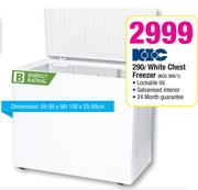 KIC 290Ltr White Chest Freezer KCG 300/1
