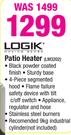 Logik Patio Heater LM3202