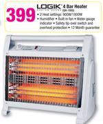Logik 4 Bar Heater QH-1800