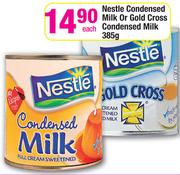 Nestle Condensed Milk Or Gold Cross Condensed Milk-385g Each