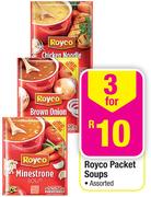 Royco Packet Soups Assorted-3's