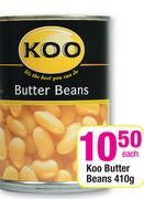 Koo Butter Beans-410g