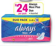 Always Maxi Plus Duo