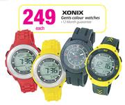 Xonix Gents Colour Watches