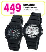 Casio Gents Watches