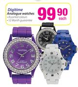 Digitime Analogue Watches