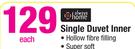 Always Home Single Duvet Inner
