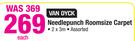 Van Dyck NeedlePunch Roomsize Carpet-2x3m