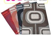 Bordered Rugs-50 x 80cm Each