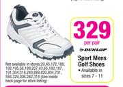Dunlop Sport Mens Golf Shoes-Per Pair