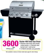 Megamaster Sizzler 400 Patio Gas Braai