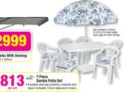 Sal 7 Piece Samba Patio Set-Per Set