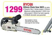 Ryobi 355mm Chain Saw 36cc CS-3635
