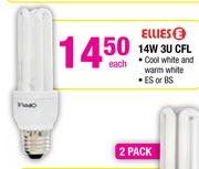 Ellies 14W 3U CFL Each