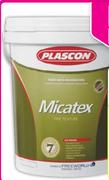Plascon 20ltr Micatex White Each