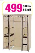 3 Drawer 6 Shelf