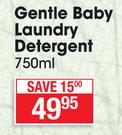So Pure Gentle Baby Laundry Detergent-750ml