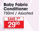 Purity Elizabeth Anne's Baby Fabric Conditioner Assorted-750ml