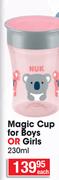Nuk Magic Cup For Boys Or Girls-230ml Each