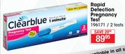 Clearblue Rapid Detection Pregnancy Test 2 Tests