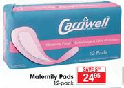 Carriwell Maternity Pads 12 Pack