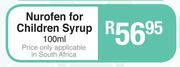 Nurofen For Children Syrup-100ml