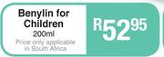 Benylin For Children-200ml
