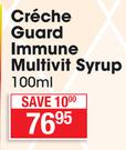 Creche Guard Immune Multivit Syrup-100ml