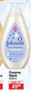 Johnson's Creamy Wash-500ml