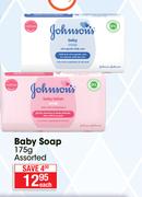 Johnson's Baby Soap Assorted-175g Each