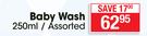 Childs Farm Baby Wash Assorted-250ml