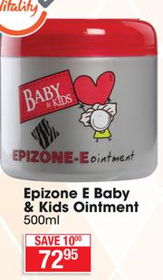 Epizone e ointment for babies top