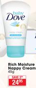 Baby Dove Rich Moisture Nappy Cream-45g
