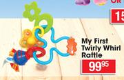 Playgro My First Twirly Rattle