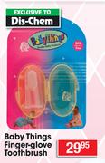 Baby Things Finger Glove Toothbrush