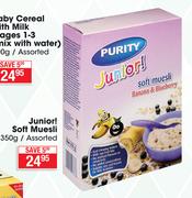 Purity Junior Soft Muesli Assorted-350g